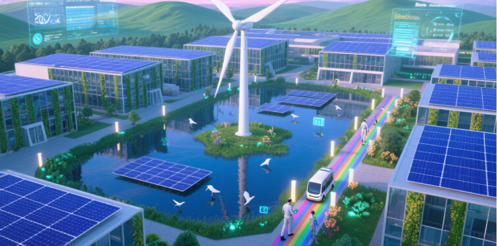 零碳園區(qū)的能源革命:地熱+綠電“零碳雙保障”-零碳綜合能源服務商-地大熱能 零碳園區(qū)的能源革命:地熱+綠電“零碳雙保障”-零碳綜合能源服務商-地大熱能